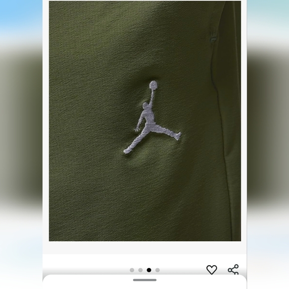 Jordan Essentials Nylon Cropped Pocket Sweat Wicking Trousers Pant - Picture 2 of 15